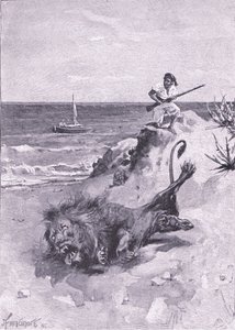 Lui giaceva lottando per la vita da Joseph Finnemore