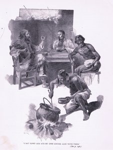Mi sono seduto e ho mangiato la mia cena con loro da Joseph Finnemore
