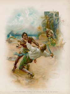 Illustrazione per Robinson Crusoe