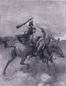 Butta uno di loro giù dal cavallo da Joseph Finnemore