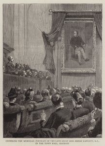 Inaugurazione del Ritratto Commemorativo del Defunto Onorevole Henry Fawcett, MP, nella Town Hall, Hackney