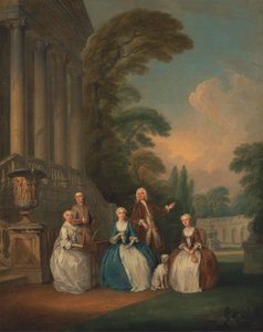 Ritratto di una famiglia da Joseph Francis Nollekens