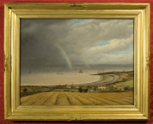 Veduta da Portishead verso il Galles da Joseph Francis Walker