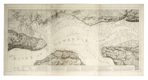 Piano di Quebec e dintorni con le sue difese, c.1781 da Joseph Frederick Wallet DesBarres