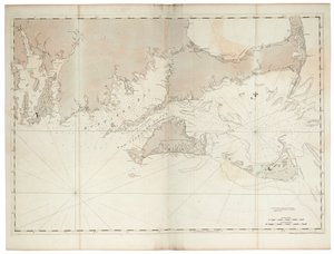 Costa del New England da Narragansett a Cape Cod da Joseph Frederick Wallet DesBarres