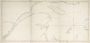 Mappa del Golfo e del Fiume di San Lorenzo, c.1778 da Joseph Frederick Wallet DesBarres