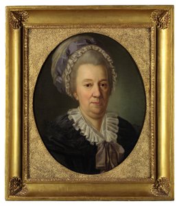 Ritratto della principessa Yekaterina Ivanovna Cherkasova, nata Hedvig Elisabeth von Biron da Joseph Friedrich August Darbes