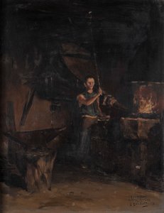 La forgia (Al mio amico Peyre, affettuoso ricordo) da Joseph Garibaldi