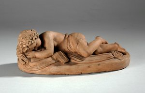 Maquette per Margaret Gott come una Bambina nel Bosco da Joseph Gott