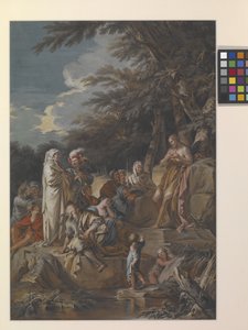 San Giovanni Predica Nel Deserto da Joseph Goupy