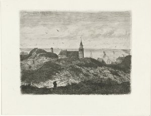 Veduta di Scheveningen da Joseph Hartogensis