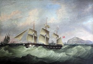 La Charlotte al largo del vecchio capo di Kinsale