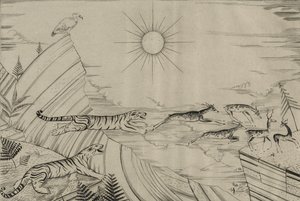 Asie, pubblicato nel 1928 (incisione su carta vergata) da Joseph Hecht