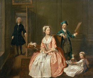 Conversazione, probabilmente della famiglia dell