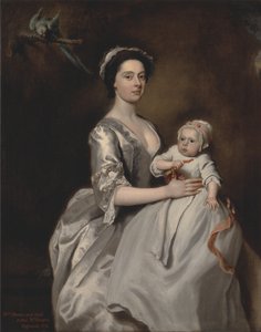 La signora Sharpe e il suo bambino da Joseph Highmore