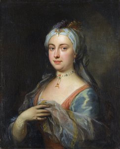 Ritratto di Lady Mary Wortley Montagu (1689-1762) da Joseph Highmore