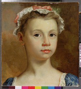 Schizzo di una giovane ragazza, c.1730-40 da Joseph Highmore