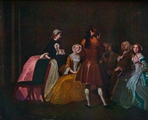 La famiglia Harlowe, da Clarissa di Samuel Richardson, c. 1745 da Joseph Highmore