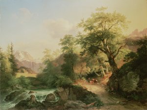 Foresta vicino a Vienna, 1852