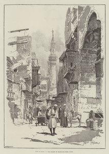 Vita in Egitto, la Moschea di Sharia-el-Aybar, Il Cairo da Joseph Holland Tringham