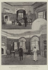 Michael e il suo angelo perduto, la nuova commedia di Mr Henry Arthur Jones al Lyceum Theatre da Joseph Holland Tringham