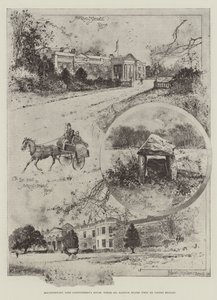 Mountstewart, la casa di Lord Londonderry, dove Mr Balfour soggiornò durante la sua visita a Belfast da Joseph Holland Tringham