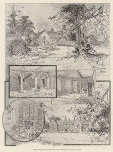 Rothley Temple, Leicestershire, il luogo di nascita di Lord Macaulay da Joseph Holland Tringham