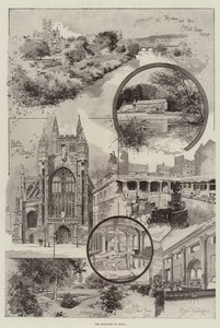 Le bellezze di Bath da Joseph Holland Tringham