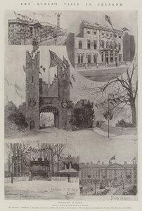 La visita della regina in Irlanda da Joseph Holland Tringham