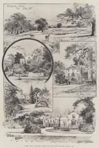 White Lodge, Richmond, dove è nato il nostro futuro re, 23 giugno 1894 (incisione)