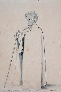 Un capo cieco di Otawao, c.1844 da Joseph Jenner Merrett