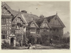 Speke Hall, La Facciata del Giardino, Lancashire da Joseph Josiah Dodd