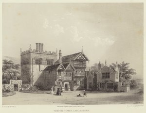 Turton Tower, Lancashire da Joseph Josiah Dodd
