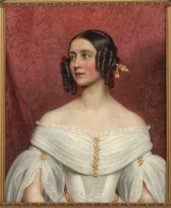 Principessa Adelgunde di Baviera come sposa da Joseph Carl Stieler