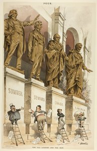 I vecchi leader e i nuovi da Joseph Keppler