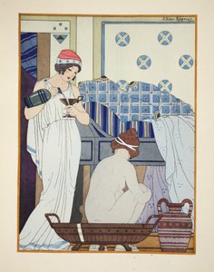 Un sedile da bagno, illustrazione da 
