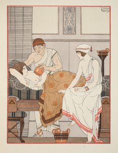 Applicazione di una suzione al seno, illustrazione da 