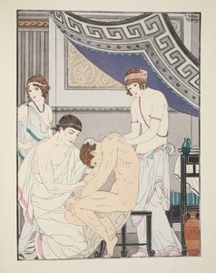 Regolazione chiropratica, illustrazione da 