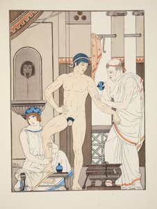 Massaggio, illustrazione da 