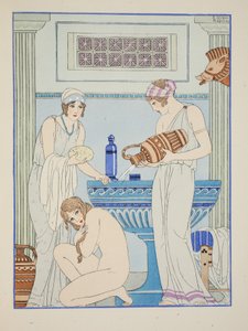 Versare acqua sul paziente, illustrazione da 