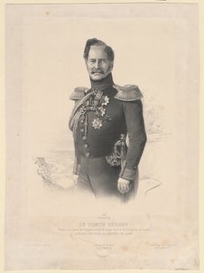 Ritratto del conte Alexey Fyodorovich Orlov 1787-1862 da Joseph Lemercier