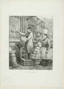 Che belle sono le arti, da Croquis Lithographiques...1823 da Joseph Louis Hippolyte Bellange