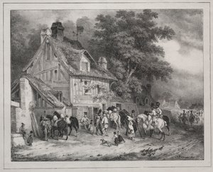 Ricordo della Normandia da Joseph Louis Hippolyte Bellange