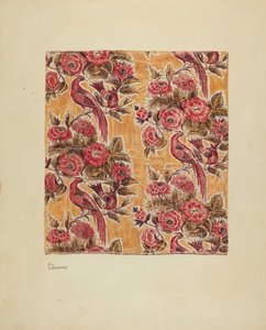 Chintz smaltato giallo da Joseph Lubrano