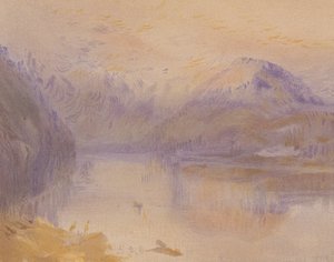 Un Lago da Joseph Mallord William (after) Turner