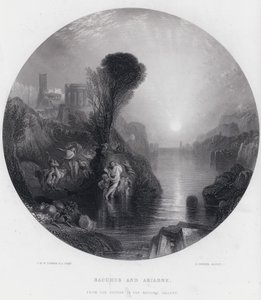 Bacco e Arianna da Joseph Mallord William (after) Turner