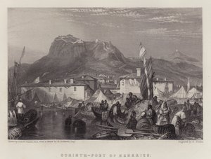 Corinto, Porto di Kenkries da Joseph Mallord William (after) Turner
