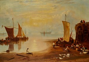 Il sole che sorge attraverso il vapore da Joseph Mallord William (after) Turner