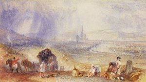 Una Vista Distante, Rouen, c.1834