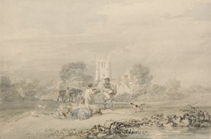 Semina autunnale del grano da Joseph Mallord William Turner